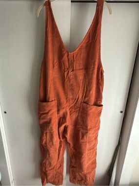 Corduroy Free People Overalls